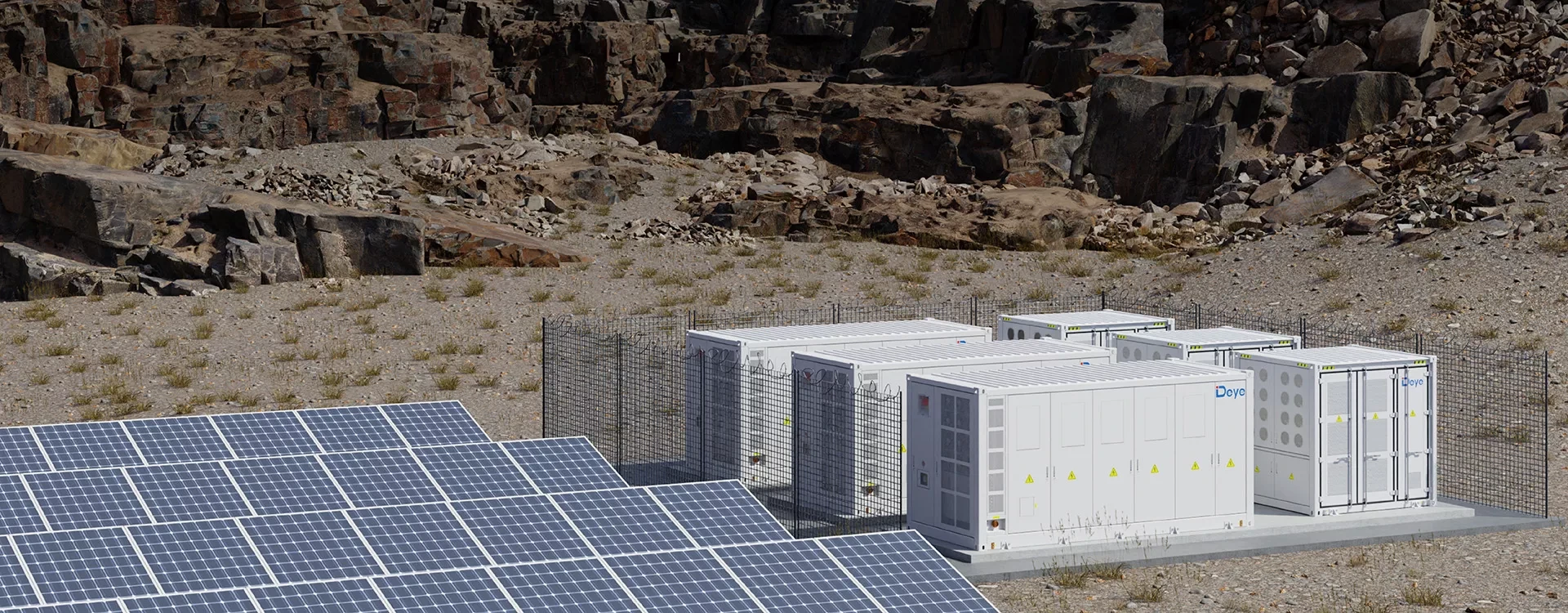 Deye WS-L4300 / PCS2250 / TS1000 — 4.34 MWh Utility-Scale Containerized Liquid-Cooled BESS